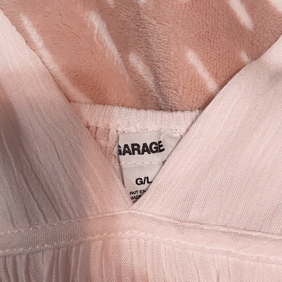 Garage White Babydoll Mini Dress - Picture 3 of 3